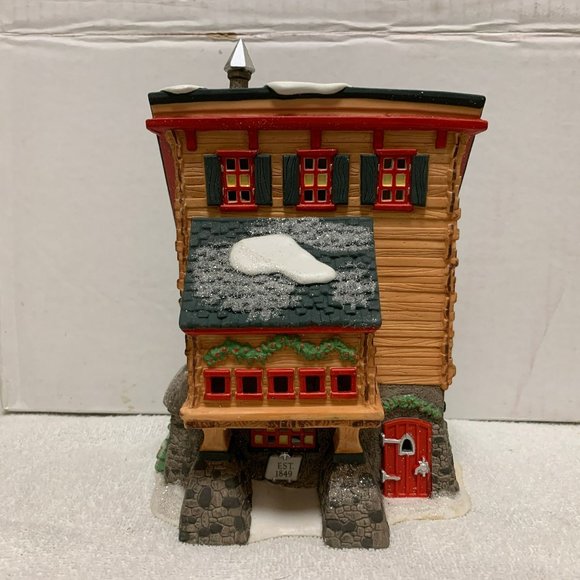 Dept 56 Elves Trade School, North Pole Christmas Village Lighted Building - 1995 - Picture 10 of 11